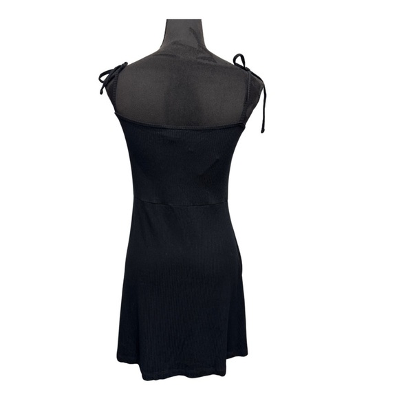 Topshop Sleeveless Mini Dress Black - Picture 3 of 9
